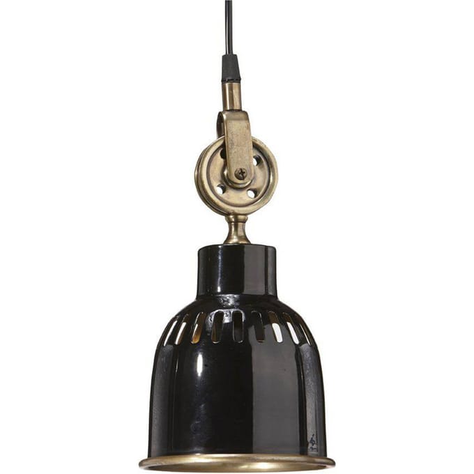 PR Home Cleveland hanglamp 14 cm zwart/messing