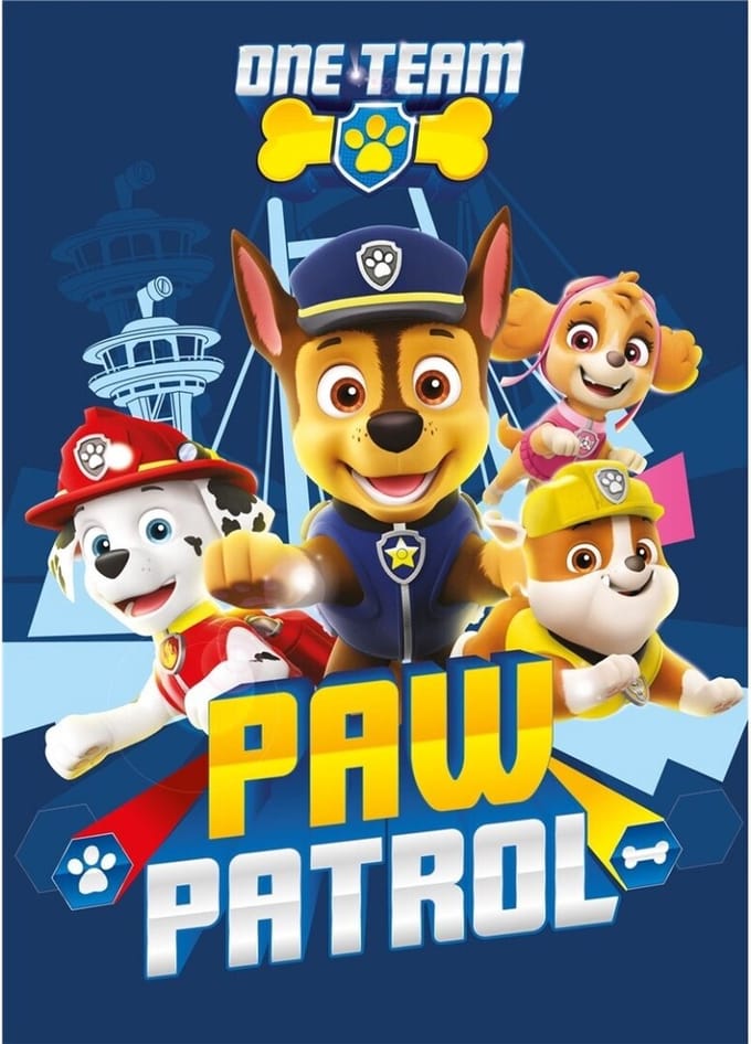 Paw Patrol Fleece plaid 110 x 140 cm