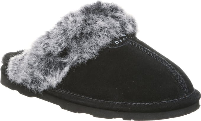 Bearpaw Sloffen - Maat 37 - Vrouwen - zwart