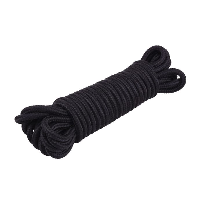 Bondage Touw 10 meter - Zwart