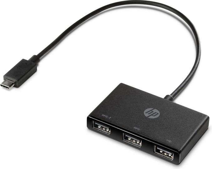 HP USB-C auf USB-A Adapter USB-hub