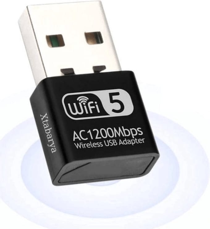 wifi adapter usb Dual Band AC 1300 Mbps 5Ghz Antenne Usb Ethernet Pc Draadloze Lan Wifi dongle Ac Wifi Ontvanger