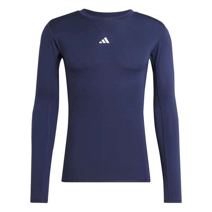 adidas Performance TECHFIT Compression Training Longsleeve - Heren - Blauw