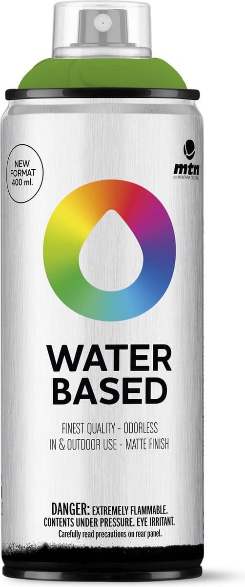 MTN Water Based Spuitbus - verf op waterbasis - RV-334 Guernica Green - 400ml