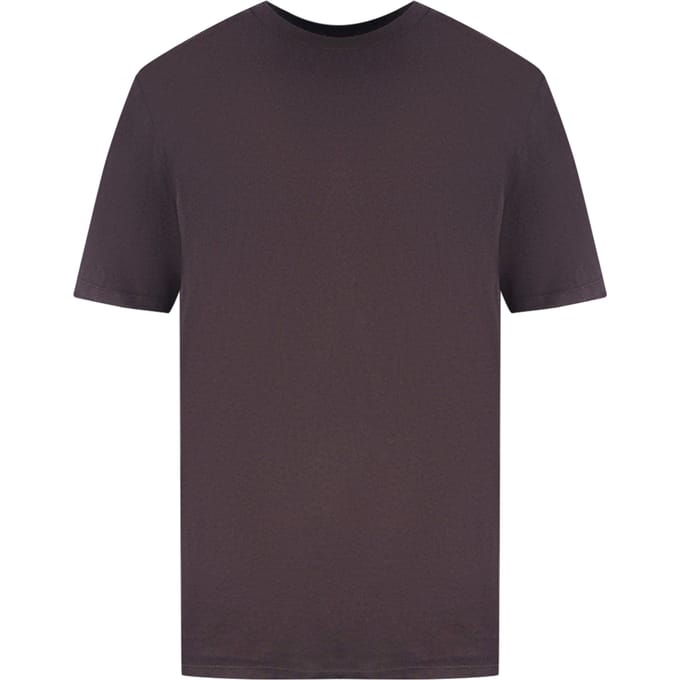 Bruin T-shirt met Amiri-printlogo