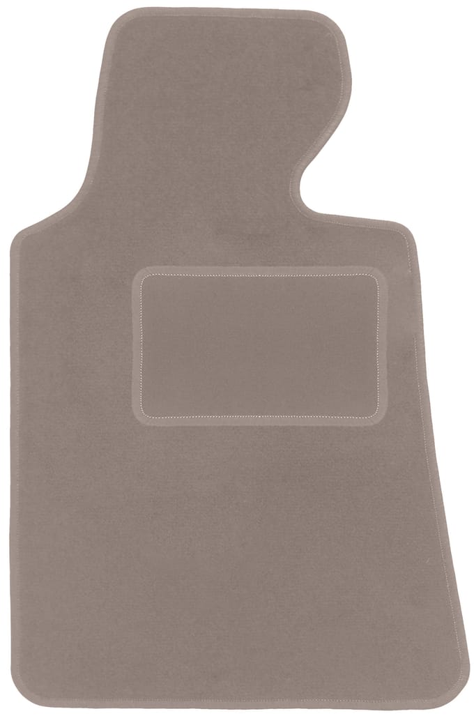 Bestuurdersmat beige voor: BMW 7 E32 sedan (1986-1994)