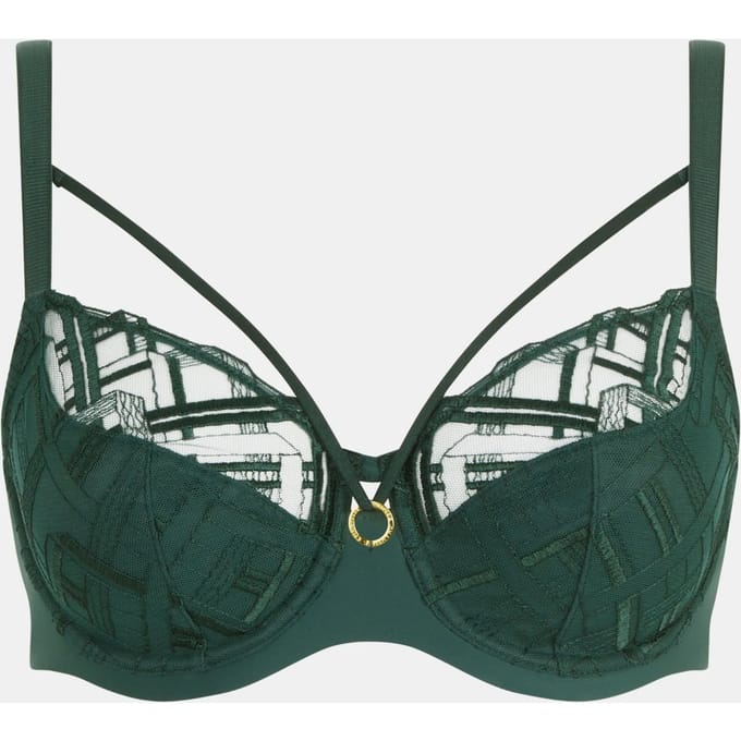 Chantelle Graphic Support Volle Cup BH Empire Green Groen 100 B