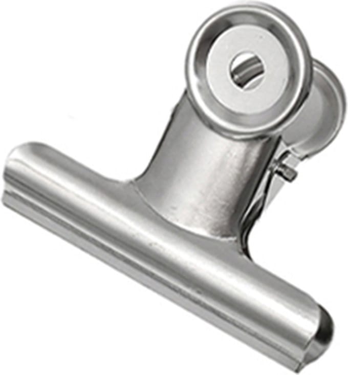 Bulldog clip 38 mm | Zilver | 20 stuks