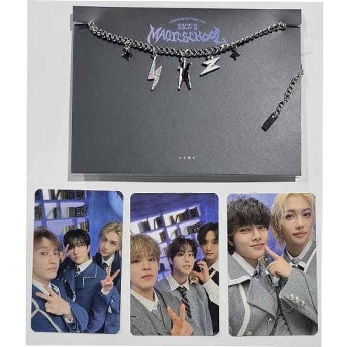 Stray Kids bedelarmband (Magische school) gray