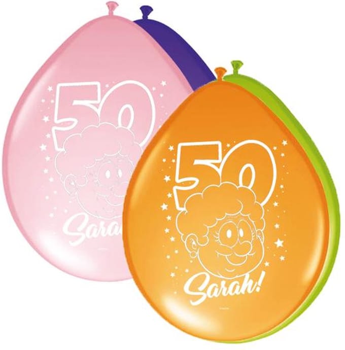 Folat - Sarah - Ballonnen 30 cm 8 stuks