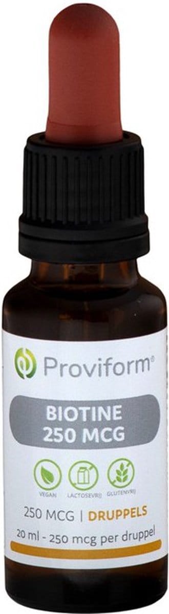 Proviform Biotine 250mcg druppels 20 Milliliter