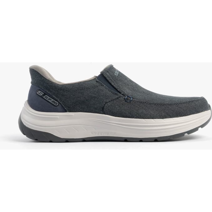 Skechers Slip-ins Decklan Gulliver instapper blauw - Maat 41 - Extra comfort - Memory Foam