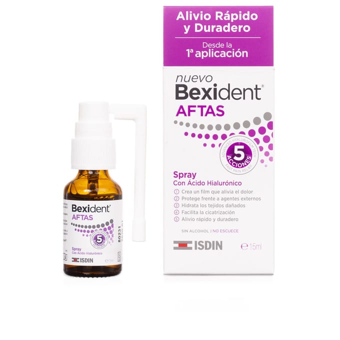 Mondwater Isdin Bexident Aftas Mondbeschermer (15 ml)