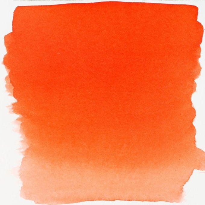 Talens Ecoline waterverf flacon van 30 ml, vermiljoen