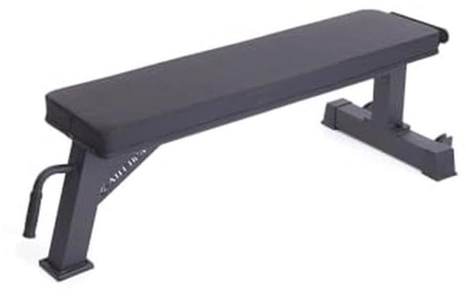 Halterbank voor Stabi Training met Rugleuning en 24 kg Nettogewicht