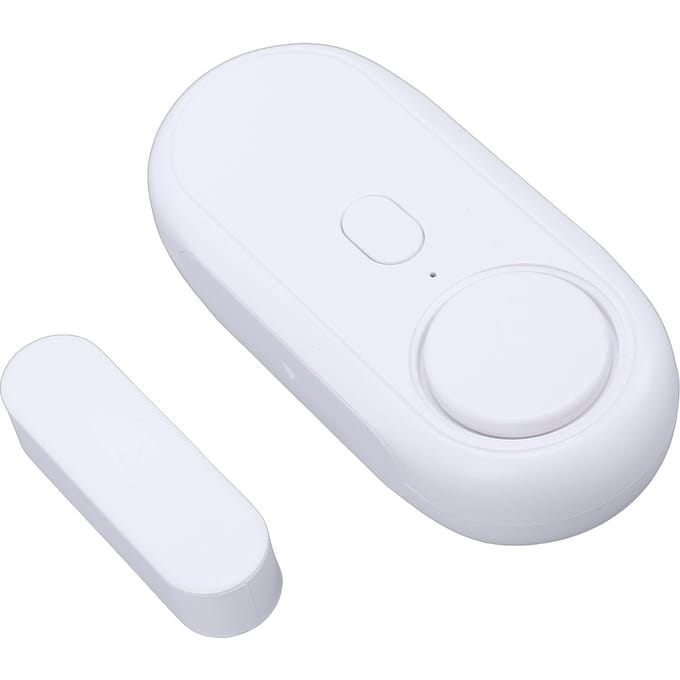 Alarme de porte/fenêtre de sécurité Rappel de réfrigérateur laissé ouvert pour la maison/le magasin Support Diffusion retardée white