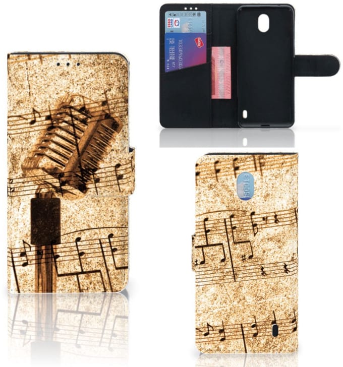 Nokia 1 Plus Telefoonhoesje met foto Bladmuziek