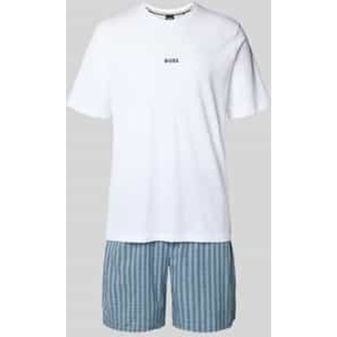 regular fit pyjama van katoenmix model 'CHRIS PATTERN S SET'