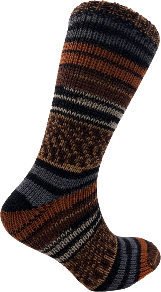 The Sockmaker sokken heren 41-46 - 1-pack Knitted - duurzaam - Merino - Grey