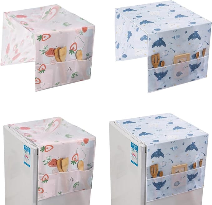 Stofkap voor Koelkast en Wasmachine - 2 Stuks - Multifunctioneel en Waterdicht