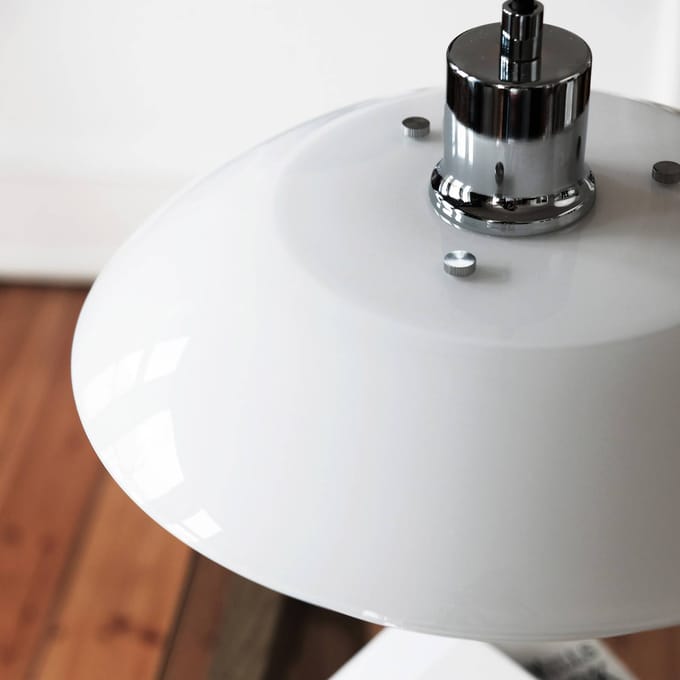 Dyberg Larsen Hanglamp Dl31 Opal Led 31 X 15 Cm E27 25w Wit