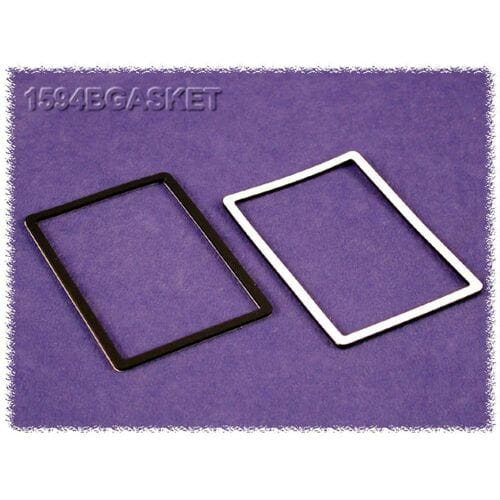 Hammond Electronics 1594DGASKET Pakking Silicone Zwart 2 stuk(s)
