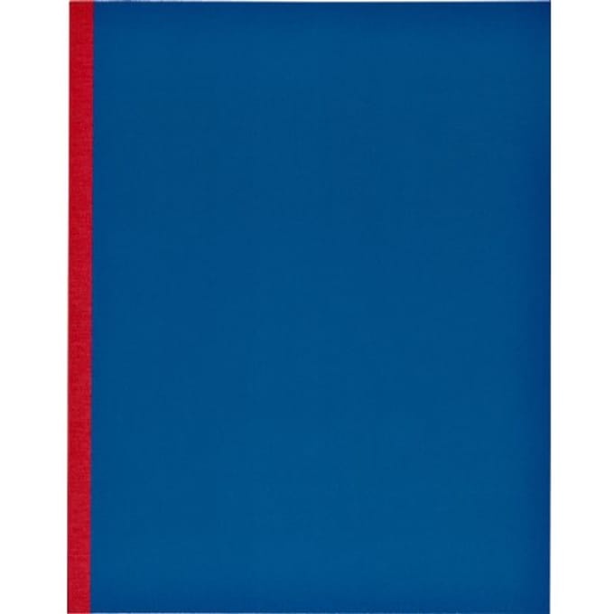Kassenbuch 165x210mm 160 Seiten 1 Spalte roter Rücken sortiert