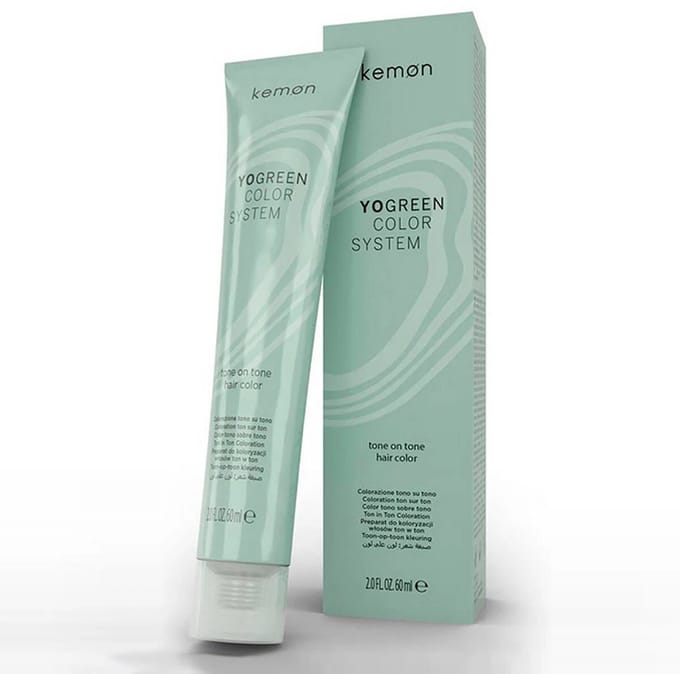 Kemon Yo Green Color System 5.5 Light Red Brown Tone On Tone Hair Color