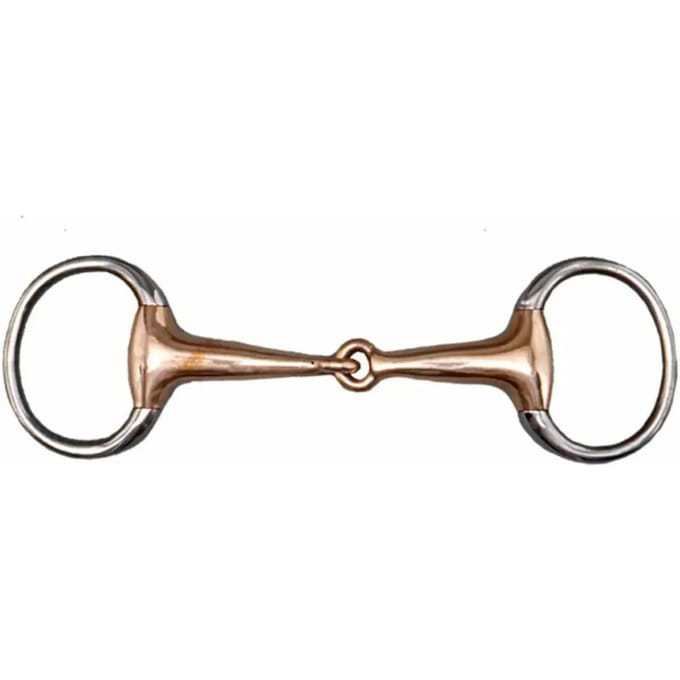 2 ring bit voor olijf paard, koperen vatenTattini