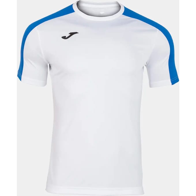 Joma Academy III Shirt Korte Mouw Heren - Wit / Royal | Maat: S