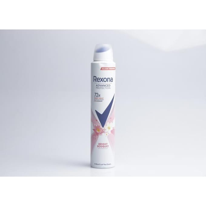 Deodorant - Rexona - Bright Bouquet - 200ml - Langdurige bescherming - Zonder alcohol