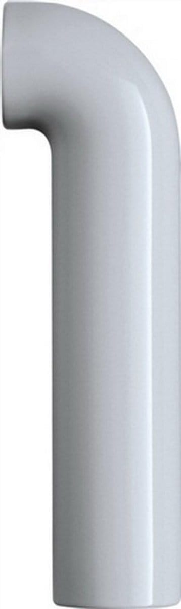 Huisnummer 1, 165 mm hoog, Zuiver Wit