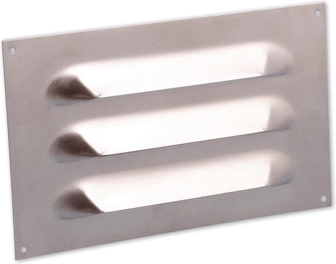 Nedco BV Schoepenrooster vlak model 250x150mm aluminium
