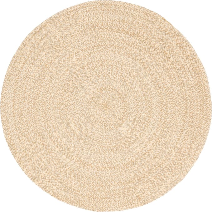 Pergamon Natuurvezelkleed Handgemaakt Jute Kaya Rond
