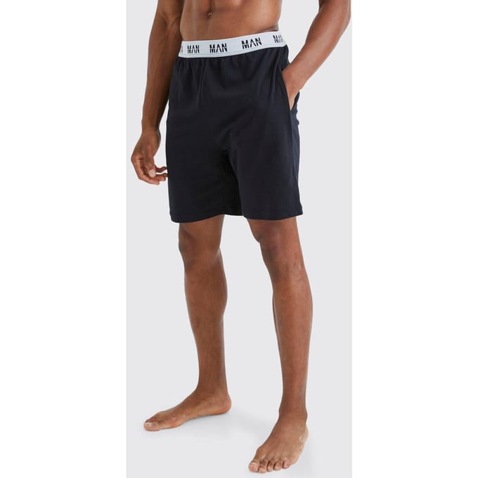 Men's Loungewear Shorts | Black | Size Medium