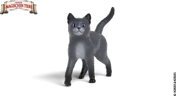 Schleich speelfiguur kat Karajan magische dieren school speelgoed.