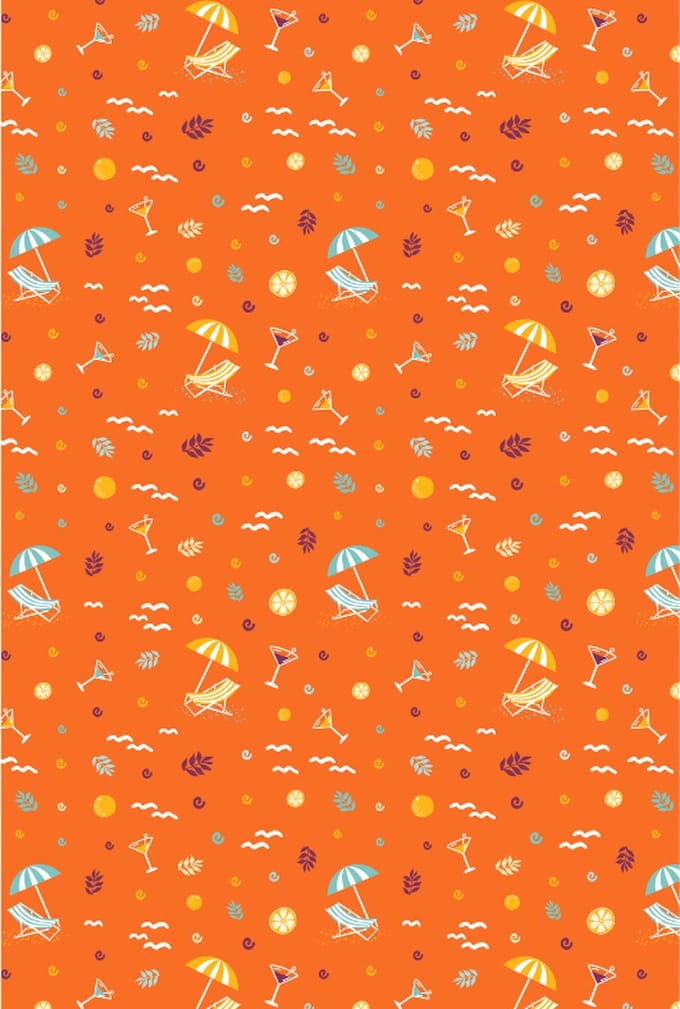 Decopatch papier Beachparty