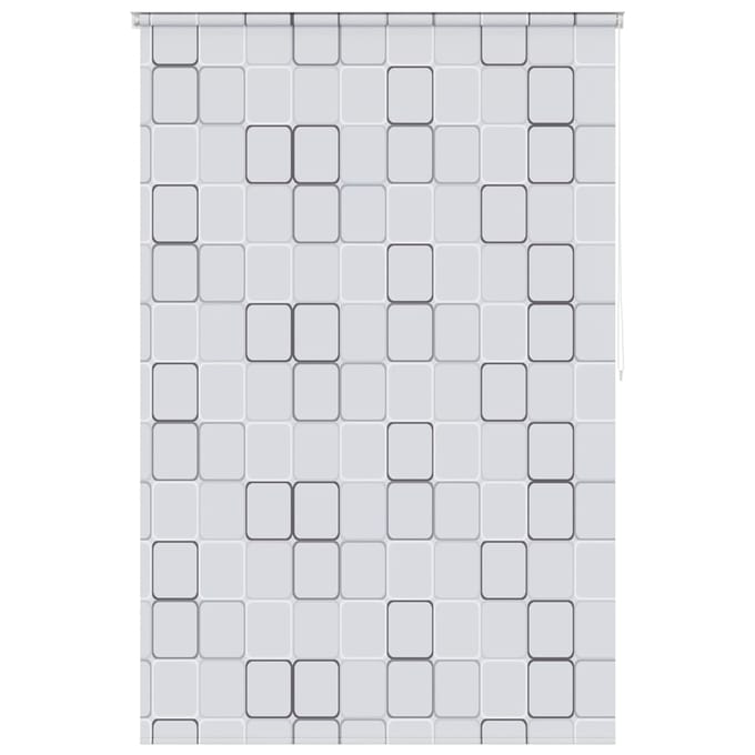 vidaXL - Rolgordijn - voor - douche - 140x240 - cm - vierkant