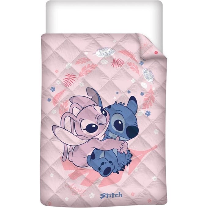 Disney Lilo & Stitch Sprei Cuddle - 140 x 200 cm - Polyester