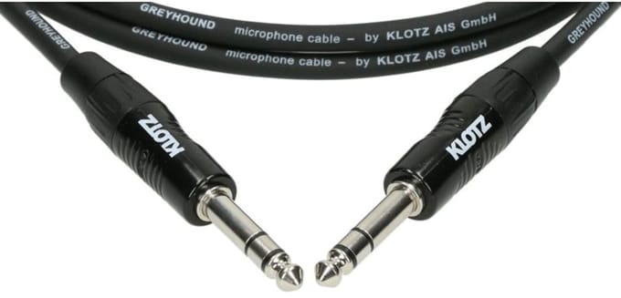 Klotz GRG1PP01.5 Greyhound Patch Cable 1,5m - Stereo patch kabel