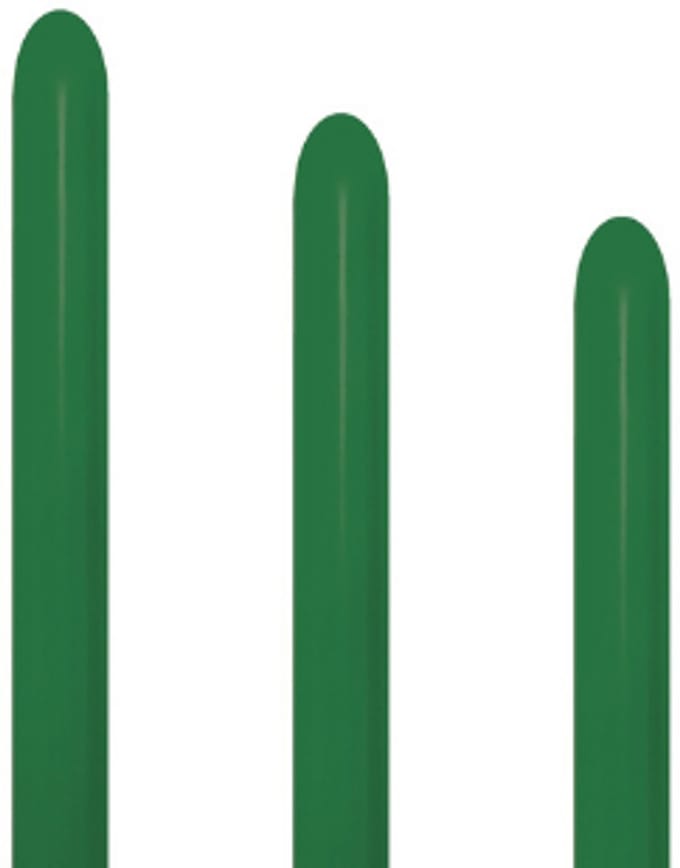 Modeleerballon Forest green - 260s - 50stuks Sempertex