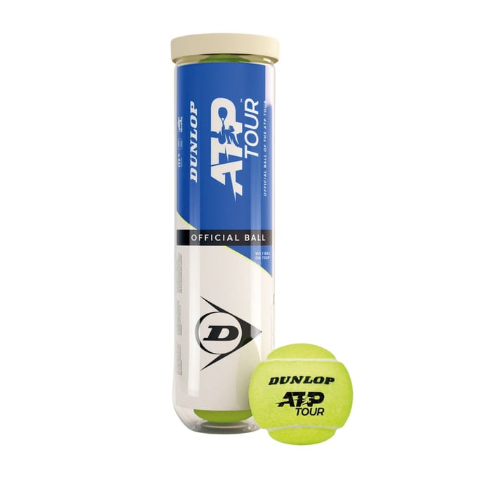 Dunlop- ATP Tour- Tennis Ballen- 4pet