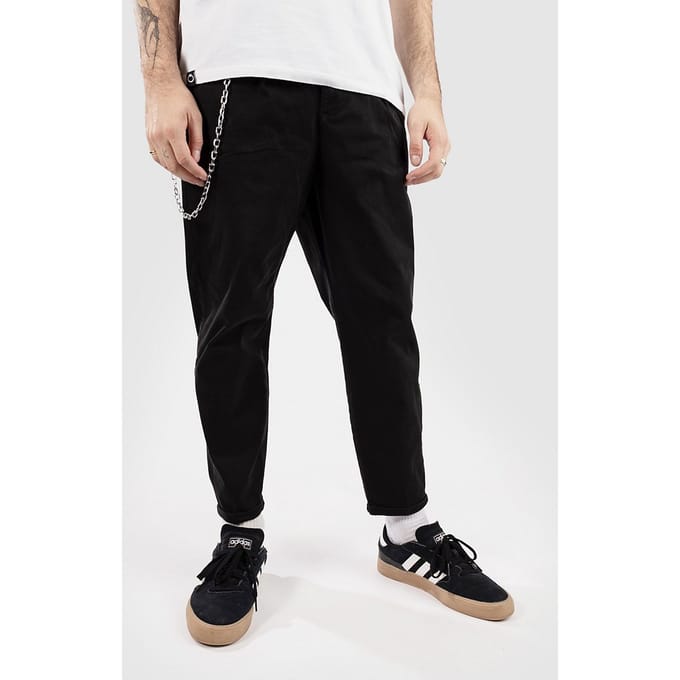 Redefined Rebel RRLee Cropped Comfort Fit Broek zwart