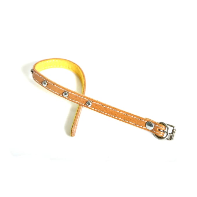 Leren halsband Martin Sellier Feut Clou