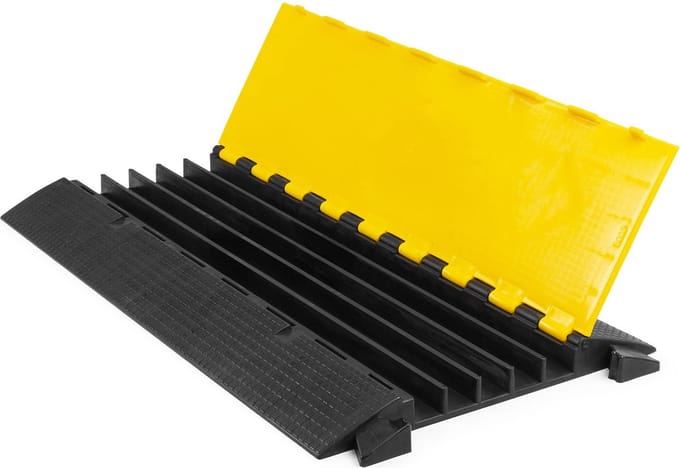 Kabelgoot - Power Dynamics CB5S - Professionele kabelbrug / kabelbeschermer - 93cm - 30 ton