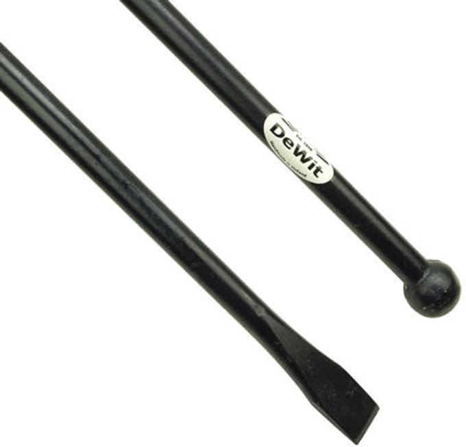 De Wit Stootijzer 160 x 2,8 CM Knop en Beitel