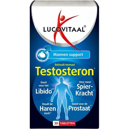 Lucovitaal Testosteron Ondersteuning voor Mannen 30 tabletten 39 g
