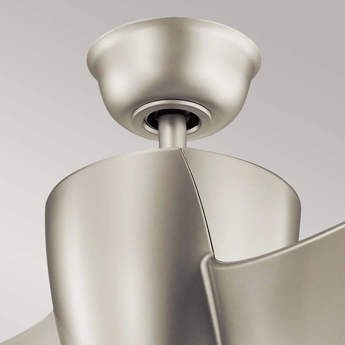 Plafondventilator met verlichting - Phree - 56in / 142cm ventilator - geborsteld nikkel