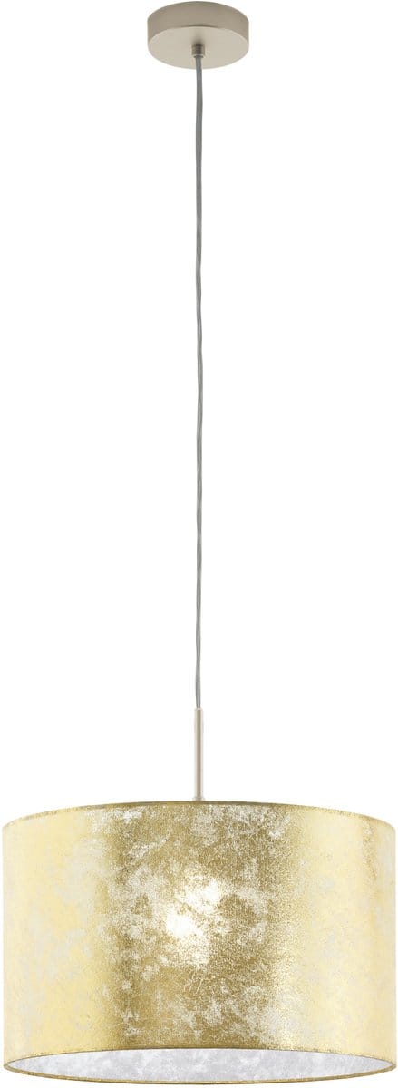 EGLO Viserbella Hanglamp - E27 - Ø 38 cm - Champagne|Goud