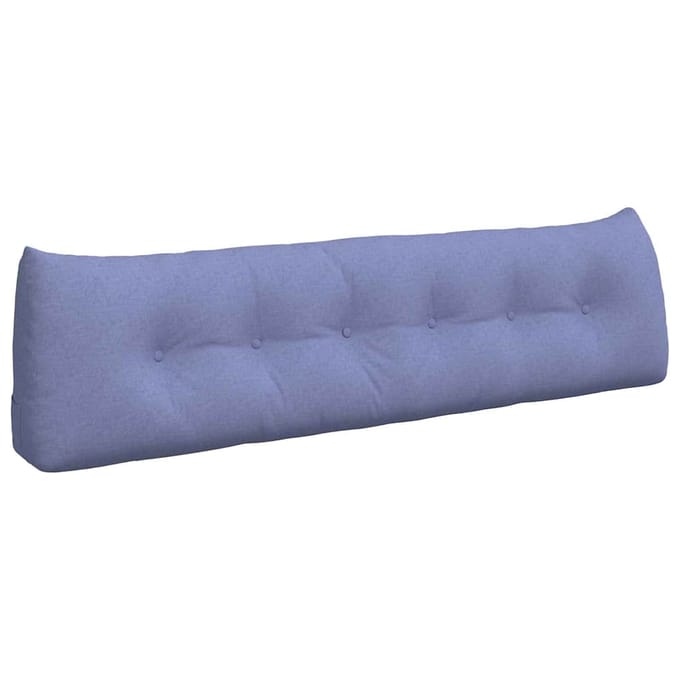 vidaXL - Rugkussen - Jeans - Blauw - 180 - x - 50 - x - 24 - cm - Stof